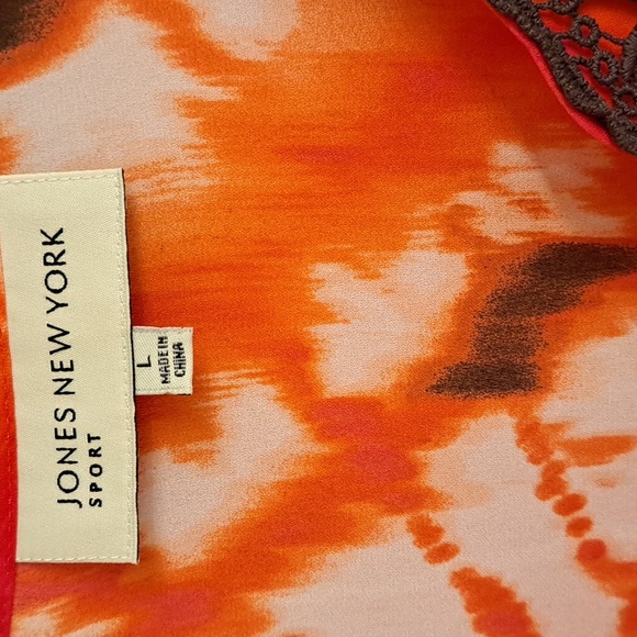 JONES NY Blouse, Beach Coverup - Picture 3 of 11